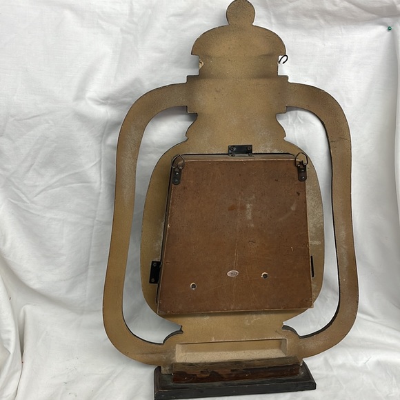 Western lantern wall shadow box hanging ceramic western items 19x14 - Picture 7 of 8